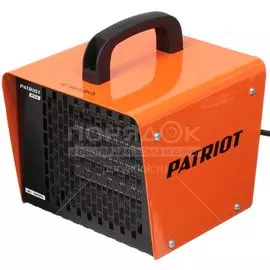 Пушка тепловая электрическая, Patriot, PTQ 2S, 2 кВт, 150 м/ч, керамический элемент, 2 режима, квадратная, 633307204