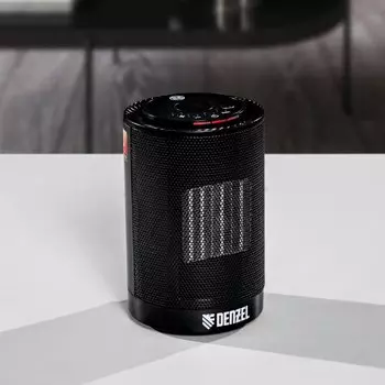 Тепловентилятор Denzel, настольный, 1.2 кВт, 12 м2, керамический, DTFC-1200