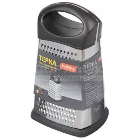 Терка 4 грани, нержавеющая сталь, Mallony, GR-051-9, 965010