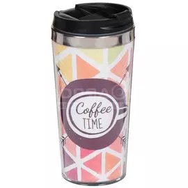 Термокружка Daniks Время кофе FD-06-5, 420 мл