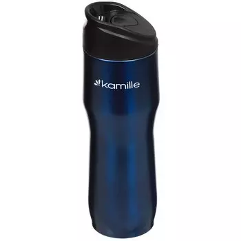 Термокружка нержавеющая сталь, 0.45 л, Kamille, колба нержавеющая сталь, 2050