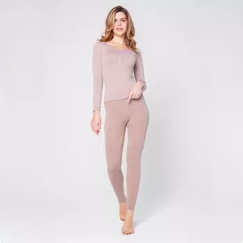 Термолеггинсы Oemen, бежевые, S, KZ001