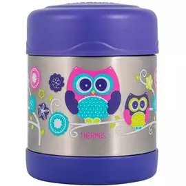 Термос для еды, нержавеющая сталь, 0.29 л, широкая горловина, Thermos, Food Jar, колба нержавеющая сталь, F3008OW