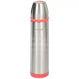 Термос нержавеющая сталь, пластик, 1 л, узкая горловина, Kamille, колба нержавеющая сталь, 2059