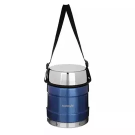 Термос ланч-бокс, нержавеющая сталь, 1 л, широкая горловина, Satoshi, Торнадо, 841-794