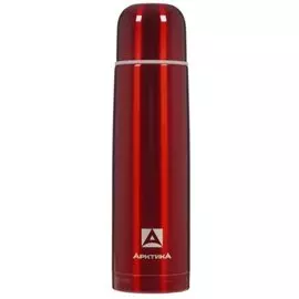 Термос нерж сталь, 0.75 л, узк.горл, Арктика, колба нерж сталь,крас, 102-750
