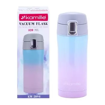 Термос нержавеющая сталь, 0.32 л, Kamille, колба нержавеющая сталь, 2094