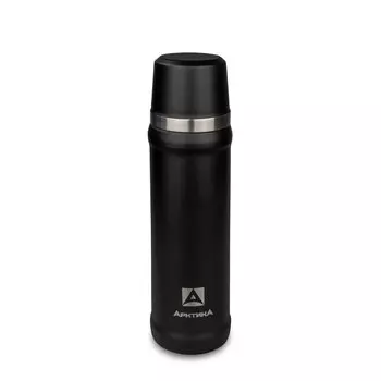 Термос нержавеющая сталь, 0.6 л, узкая горловина, Арктика, колба нержавеющая сталь, черный, 111-600Ч