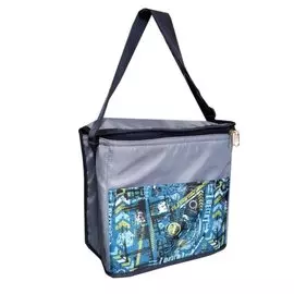 Термосумка 15 л, 31х17х28 см, полиэстер, алюминий, серебристый металлик, UV-3-007/3