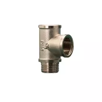 Тройник 1/2", ш-г-г, никель, внутренняя/наружная, РМС