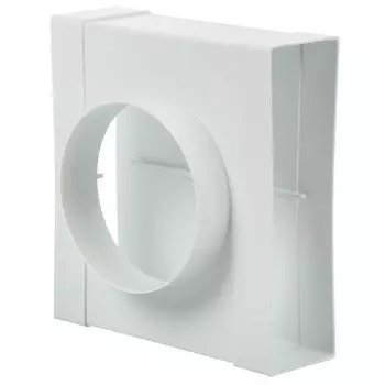 Тройник ABS пластик, комбинированный, плоский с выходом на фитинг, Event, 60204 ТФ125П