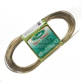 Трос диаметр 2 мм, металлополимер, 20 м