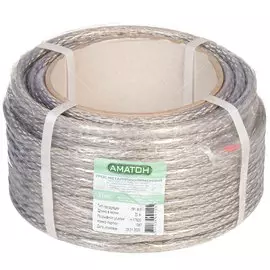 Трос диаметр 8 мм, металлополимер, 20 м