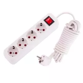 Удлинитель электрический Lila 720-0405-402 4 розетки, 5 м