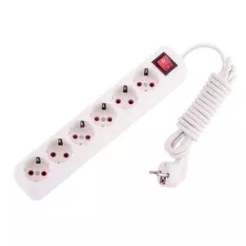 Удлинитель электрический Lila 721-0603-602 6 розетки, 3 м