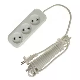 Удлинитель электрический LUX O 3 розетки, 5 м