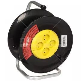 Удлинитель на катушке Radist 4 розетки 2х0.75, 15 м