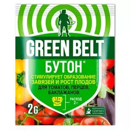 Удобрение Бутон-П, для томатов и перцев, стимулятор плодообразования, органоминеральный, гранулы, 2 г, Green Belt