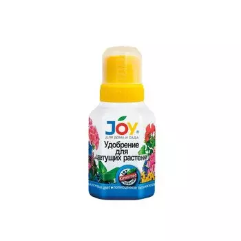 Удобрение для цветущих растений, калийное, жидкость, 250 мл, Joy