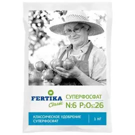 Удобрение Fertika Суперфосфат, 1 кг