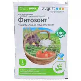 Удобрение Фитозонт, регулятор роста, органоминеральное, жидкость, 1 мл, Avgust