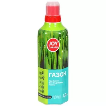 Удобрение Газон, для газона, жидкость, 1 л, Joy