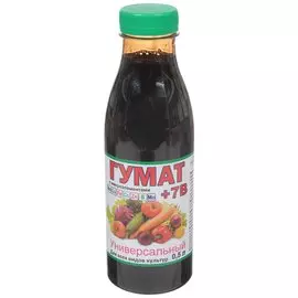 Удобрение Гумат, универсальное, органоминеральное, жидкость, 500 мл, Агротех