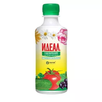 Удобрение Идеал, для овощей и цветов, на основе биогумуса, универсальное, жидкость, 250 мл, Сад чудес