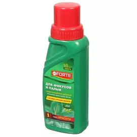 Удобрение Красота, для фикусов и пальм, минеральный, жидкость, 285 мл, Bona Forte