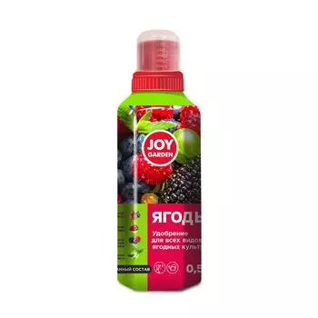 Удобрение Ягоды, для ягодных культур, минеральный, жидкость, 500 мл, Joy