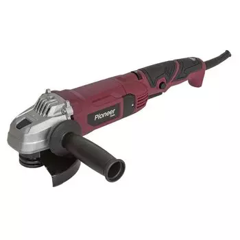Угловая шлифовальная машина Pioneer, AG-M1200-125-01, 1200 Вт, 125 мм, регулировка оборотов, 17305