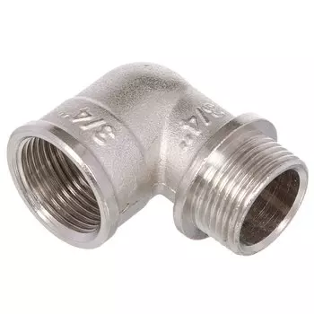 Уголок 3/4", г-ш, никель, STI