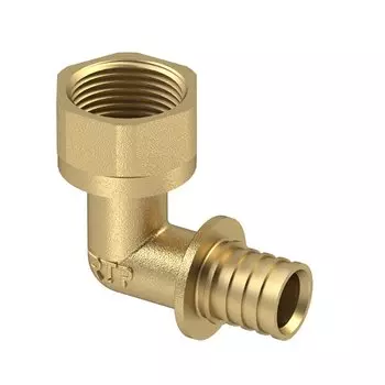 Уголок d20х3/4", латунь, внутренняя резьба, РосТурПласт