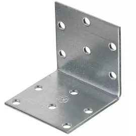 Уголок крепежный перфорированный 50х50х50х2 мм, ГОЦ