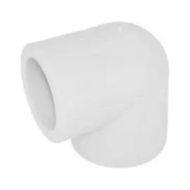Уголок переходной полипропилен, d32/20 мм, 90 °, внутренняя/внутренняя, белый, Valfex
