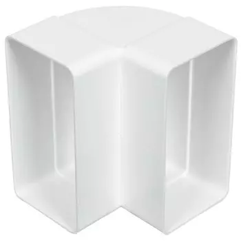 Уголок вентиляционный пластик, плоский, 60х120 мм, вертикальный, Event, 60120КВП