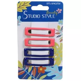 Украшение для волос Клик-клак волна, 4 шт, металл, 45343-4915