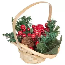 Украшение интерьера хвойное SYHHB-03191337, 17х19 см