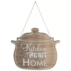 Табличка декоративная Волшебная страна, The kitchen is the heart of the home, 006724
