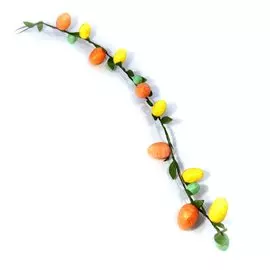 Украшение интерьера Венок-трансформер пасхальный из яиц, 55 см