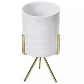 Украшение декоративное 8.5х8.5х17.2 см, кашпо, ваза, подсвечник, Y4-3778