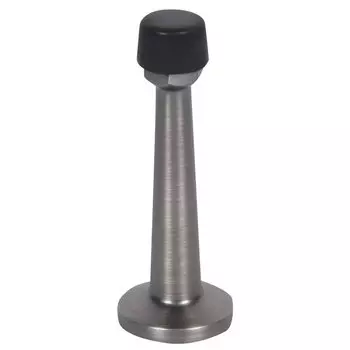 Упор Apecs, DS-0015-GRF, дверной, настенный, 79 см, графит, 24254