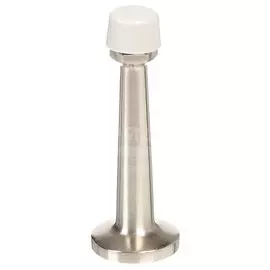 Упор дверной Apecs, DS-0015-NIS, настенный, матовый никель, 14424