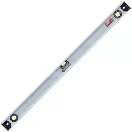 Уровень алюминий, 1000 мм, 2 глазка + 1 поворотный, линейка, рельс, серебристый, Bartex, №0021, HJ-82D