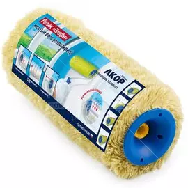 Валик малярный Акор, Профи Желтый ворс, полиакрил, 240 мм, 253 48 024