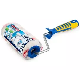 Валик малярный Акор, Профи, полиамид, 240 мм, с бюгелем, красно-серый, 274 48 824