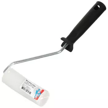 Валик малярный Акор, Стандарт, Мини, поролон, 100 мм, с бюгелем, 525 30 100