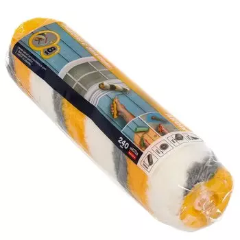 Валик малярный для работ с эмалями, Акор, Мастер, полиакрил, 240 мм, 752 42 024