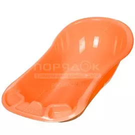 Ванна детская пластик, 51х101 см, оранжевая, Dunya Plastik, 12001