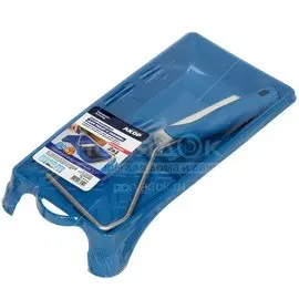 Набор для работ с лаками, 2 шт, мини-валик 110 мм + ванночка 15 х 29 см, Акор, 561 30 110